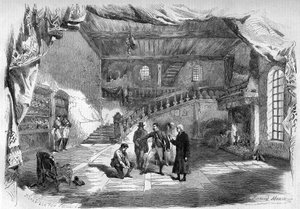 Representación teatral de Edmond Morin