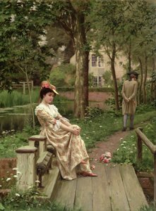 Fuera de de Edmund Blair Leighton