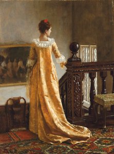 El Tren Dorado de Edmund Blair Leighton