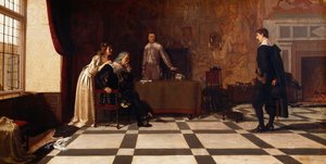 La Reconciliación de Edmund Blair Leighton