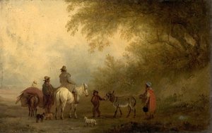 Gitanos Desmontando el Campamento