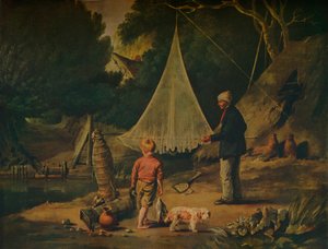 El pescador de anguilas, 1812