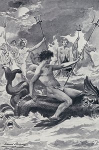 Ilustración para el Fausto de Goethe de Edmund Bruning