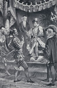 Ilustración para el Fausto de Goethe de Edmund Bruning