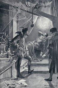 Ilustración para el Fausto de Goethe de Edmund Bruning