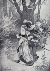 Ilustración para el Fausto de Goethe de Edmund Bruning