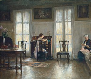Madre y María de Edmund Charles Tarbell