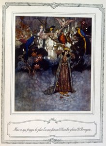 La Bella y la Bestia de Edmund Dulac