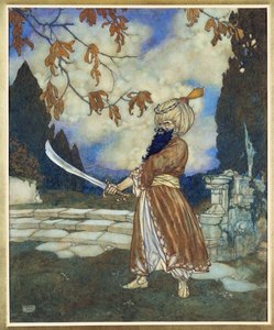 Barba Azul,1910 (acuarela, gouache, pluma y tinta negra sobre papel)