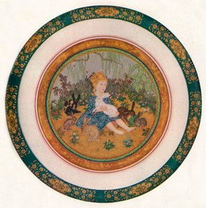Retrato de la Srta. Vivian St. George, 1917, 1919 de Edmund Dulac