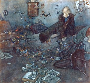 El sueño del entomólogo de Edmund Dulac