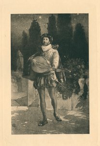 Para Canciones isabelinas en honor del amor y la belleza (litografía)
