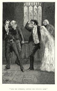 Ilustración de Jane Eyre de Charlotte Bronte de Edmund Henry Garrett