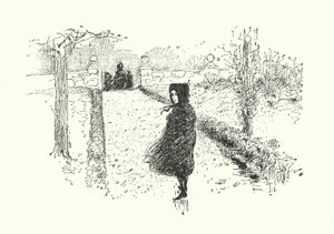 Ilustración para Jane Eyre de Charlotte Bronte de Edmund Henry Garrett