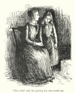 Ilustración para Jane Eyre de Charlotte Bronte de Edmund Henry Garrett