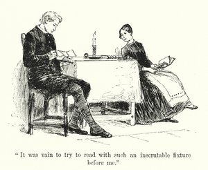 Ilustración para Jane Eyre de Charlotte Bronte de Edmund Henry Garrett