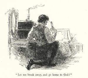 Ilustración de Jane Eyre de Charlotte Bronte de Edmund Henry Garrett