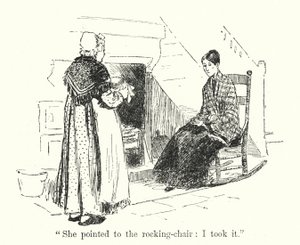 Ilustración de Jane Eyre de Charlotte Bronte de Edmund Henry Garrett
