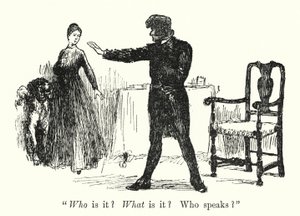 Ilustración de Jane Eyre de Charlotte Bronte