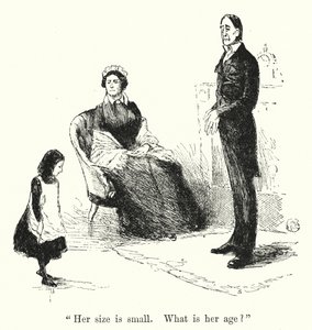 Ilustración para Jane Eyre de Charlotte Bronte