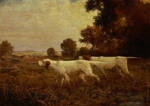 On the Point (óleo sobre lienzo)