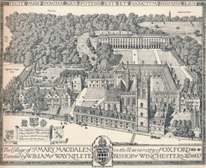 Magdalen College, Oxford de Edmund Hort New