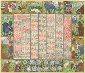 Seis peniques torcidos, c.1935 (gouache sobre papel) de Edmund Hunter
