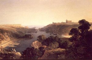 Vista de Whitby de Edmund John Niemann