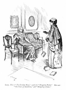 Ilustración para Los Rivales de Sheridan (grabado) de Edmund Joseph (after) Sullivan