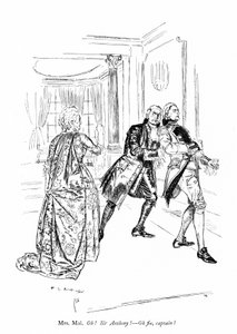 Ilustración para Los rivales de Sheridan de Edmund Joseph (after) Sullivan