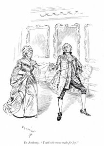 Ilustración para Los rivales de Sheridan de Edmund Joseph (after) Sullivan