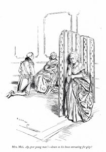 Ilustración para Los rivales de Sheridan (grabado) de Edmund Joseph (after) Sullivan