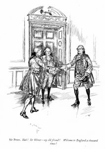 Ilustración para La escuela de escándalo de Sheridan (grabado) de Edmund Joseph (after) Sullivan