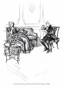 Ilustración para La escuela de escándalo de Sheridan (grabado) de Edmund Joseph (after) Sullivan