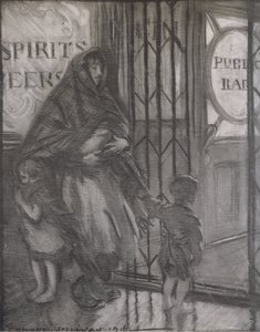 La puerta de la taberna, Anuario de Bibbys de Edmund Joseph (after) Sullivan