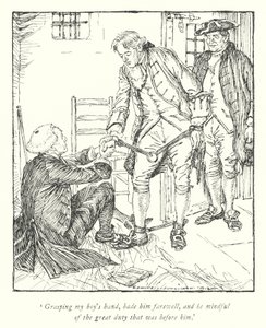 Ilustración para The Vicar of Wakefield de Oliver Goldsmith