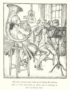 Ilustración para El Vicario de Wakefield de Oliver Goldsmith