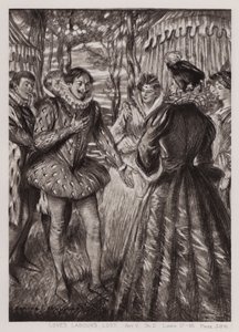 Trabajos de amor perdidos, Acto V, Escena 2 de Edmund Joseph Sullivan