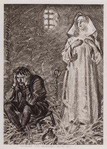 Medida por medida, Acto III, Escena I de Edmund Joseph Sullivan