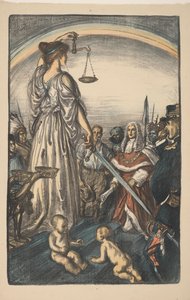 Personificación de la justicia Reign of Justice (título original) Gran guerra: los esfuerzos y los ideales de Gran Bretaña (título de la serie) The Great War: Britain