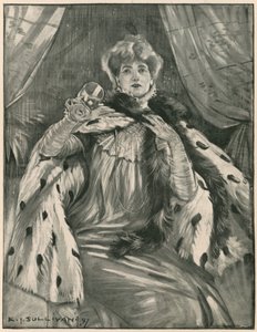 Sarah Bernhardt de Edmund Joseph Sullivan