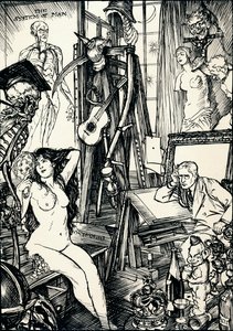 El Caricaturista - Etapa VI, c1920 de Edmund Joseph Sullivan