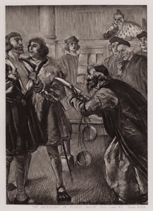 El mercader de Venecia, Acto IV, Escena I de Edmund Joseph Sullivan