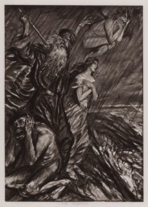 La tempestad de Edmund Joseph Sullivan