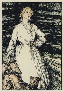 Ilustración para Maud de Tennyson