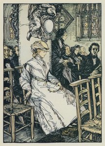 Ilustración para Maud de Tennyson de Edmund Joseph after Sullivan