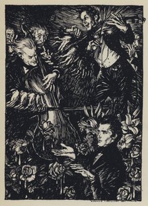 Ilustración para Maud de Tennyson de Edmund Joseph after Sullivan