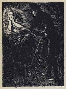 Ilustración para Maud de Tennyson de Edmund Joseph after Sullivan