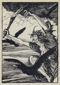 Ilustración para Maud de Tennyson de Edmund Joseph after Sullivan