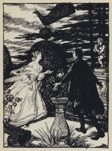 Ilustración para Maud de Tennyson de Edmund Joseph after Sullivan